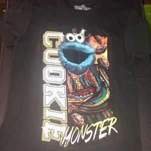 Cookie monster graphic tee